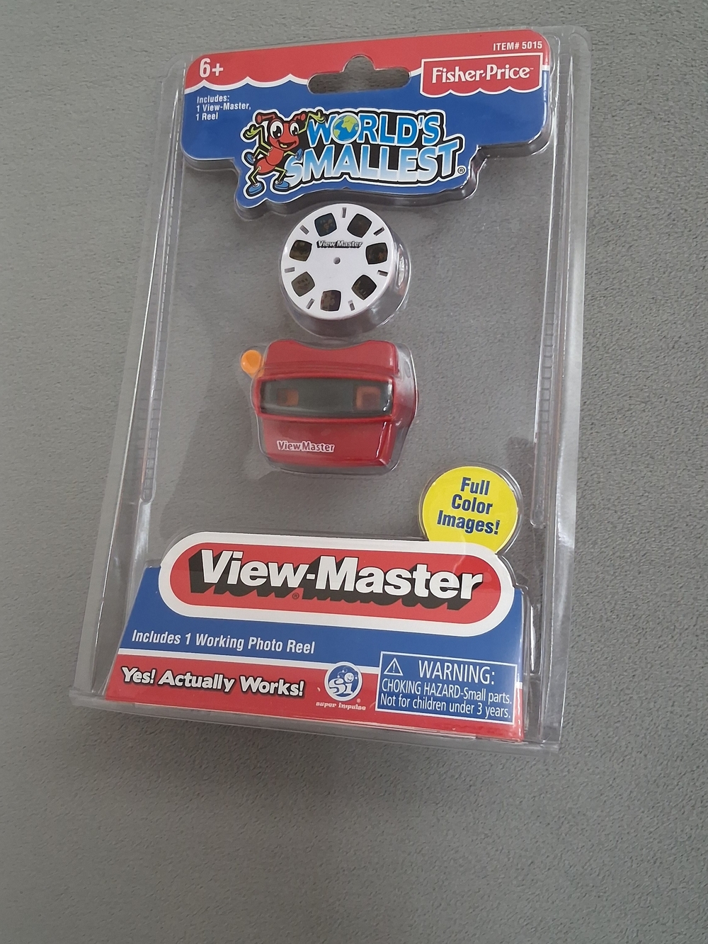 VINTAGE Fisher-Price Red and Blue View-Master World's Smallest Toy